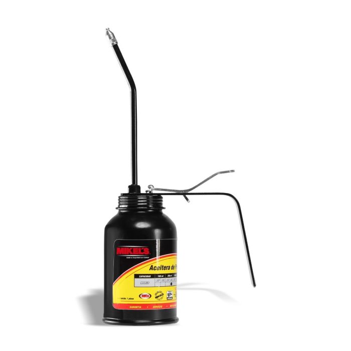 [A2R] Aceitera de presión, bote de acero, tubo rígido (250 ml)