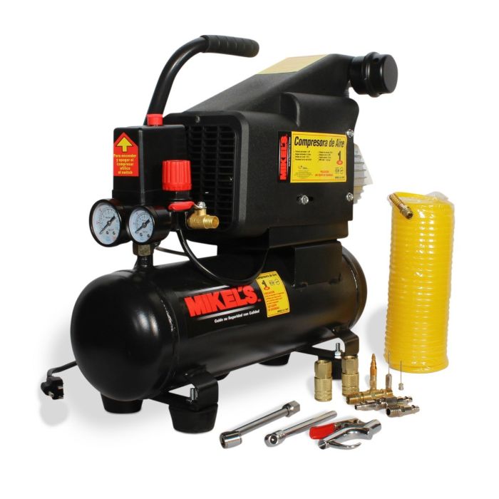COMPRESOR DE AIRE 1 HP (10 LTS)