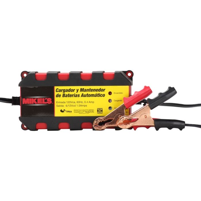 CARGADOR BATERÍAS AUTOMÁTICO (1.5 AMP)