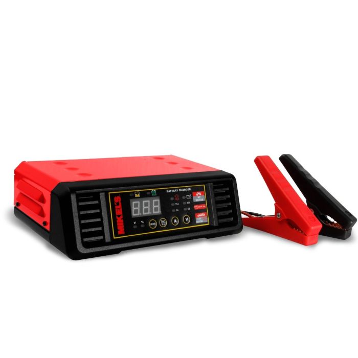 CARGADOR BATERÍAS AUTOMÁTICO CON ARRANCADOR (2/10/50 AMP)