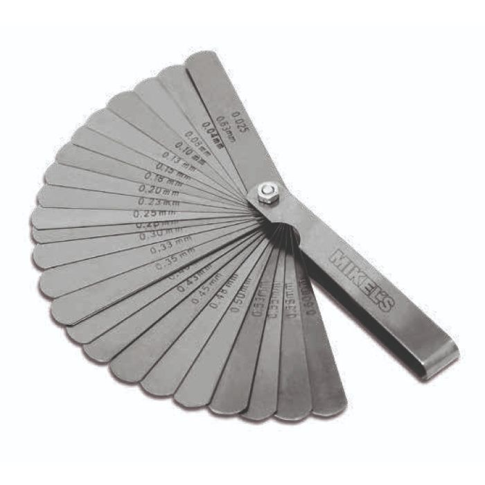 Calibrador para bujías, 26 Hojas