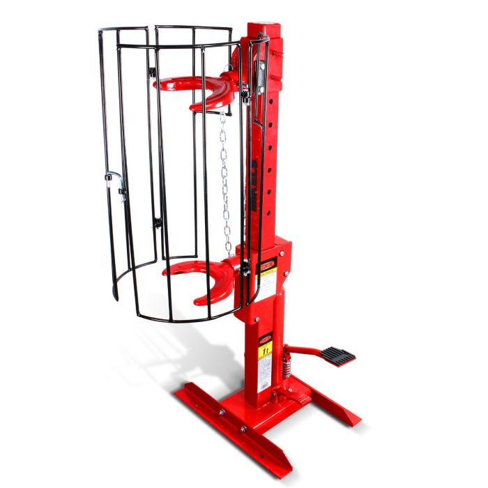 OPRESOR DE RESORTES HIDRÁULICO VERTICAL FIJO (1 TON)