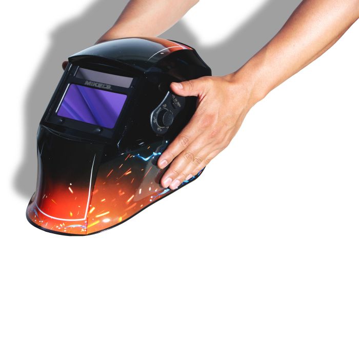 Careta para soldar electrónica