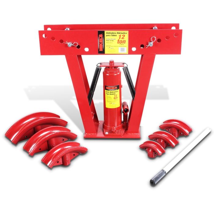 Dobladora para tubo hidráulica (12 ton)