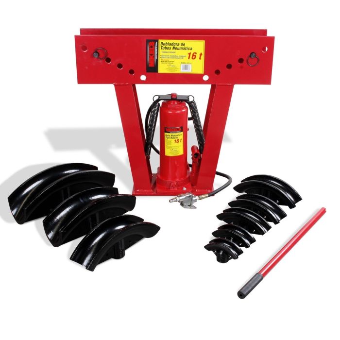 Dobladora para tubo neumática (16 ton)