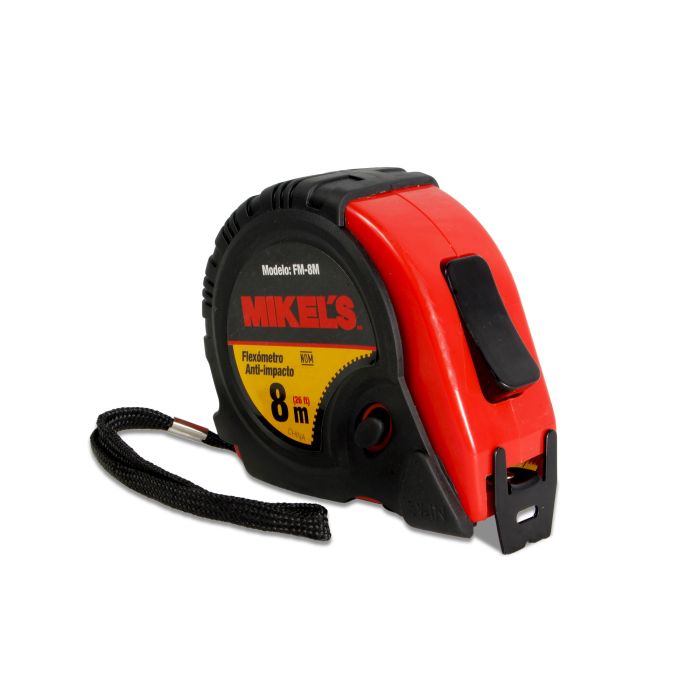 FLEXÓMETRO ANTI-IMPACTO 8 MTS