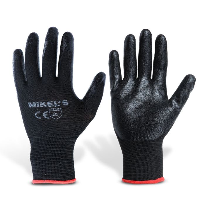 GUANTES PARA TRABAJO DE NYLON CON ESPUMA DE NITRILO (CH)