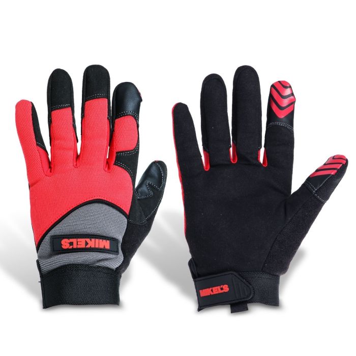Guantes para trabajo para mecánico piel sintética (G)