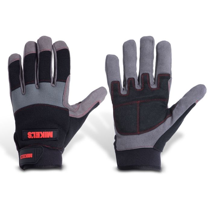GUANTES PARA TRABAJO PROFESIONALES PARA MECÁNICO ACOLCHONADOS (G)