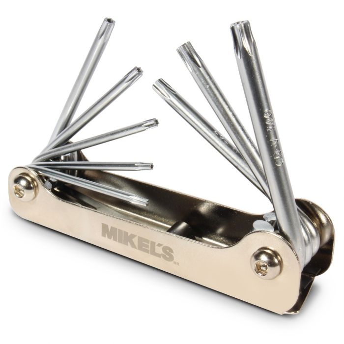 Juego de llaves torx®, tipo navaja (8 pzas) 