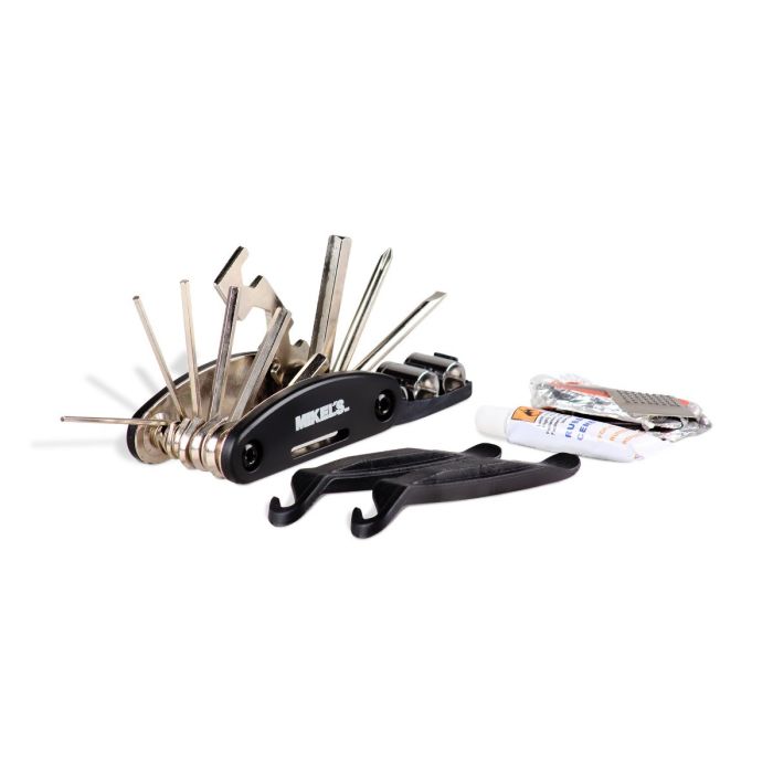 KIT MULTIHERRAMIENTA PARA CICLISTA (15 EN 1)