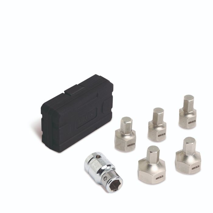 KIT DE PUNTAS HEXAGONALES PARA MOTOCICLETA (6 PZAS)