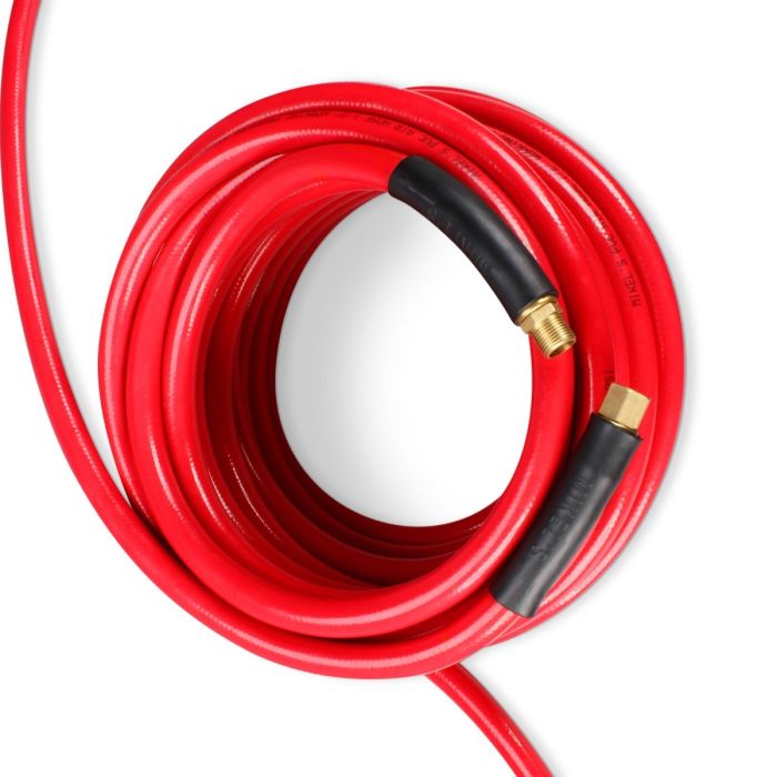 Manguera de PVC para aire a presión 1/2” x 20 m conexión 1/2” NPT