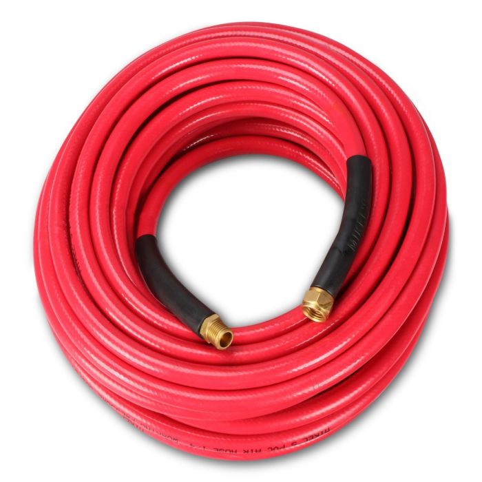 Manguera de PVC para aire a presión 3/8” x 10 m conexión 1/4” NPT