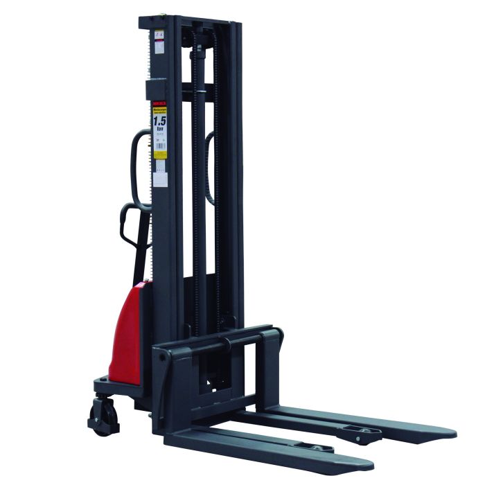 MONTACARGAS HIDRÁULICO SEMI ELÉCTRICO (1.5 TON)