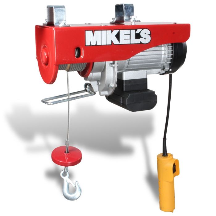 Polipasto eléctrico (400 kgs, cable 12 mts)