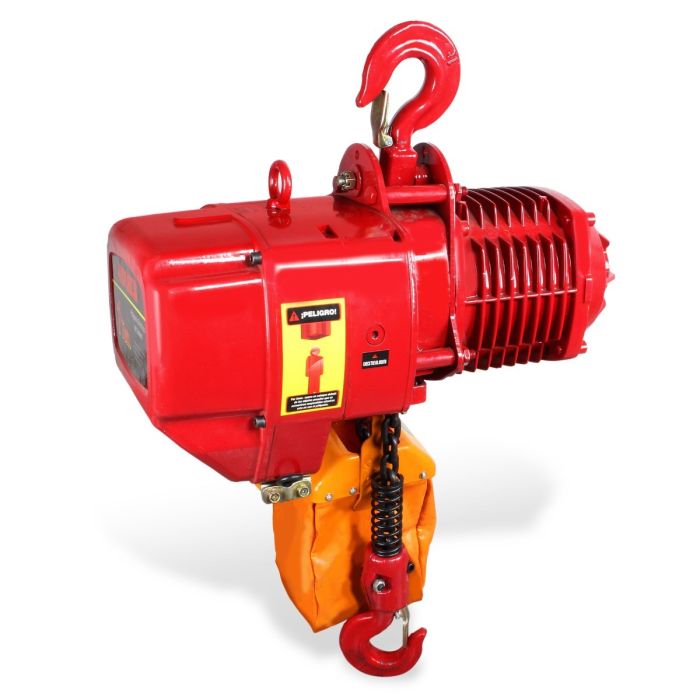 Polipasto eléctrico de cadena (1 ton, cadena 3 mts)