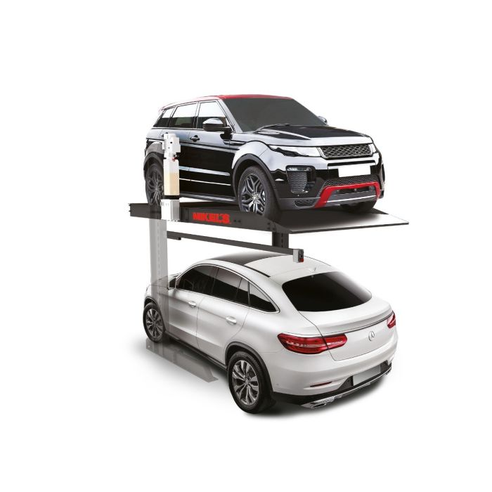 RAMPA ELEVADORA PARA ESTACIONAMIENTO 2 POSTES, INSTALACIÓN BAJO TECHO 2.3 TON (UNIDAD B)