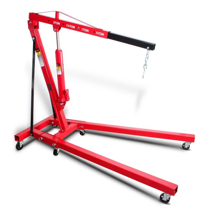 [TH-1473] PLUMA HIDRONEUMÁTICA PARA MOTOR PLEGABLE (2 TON)