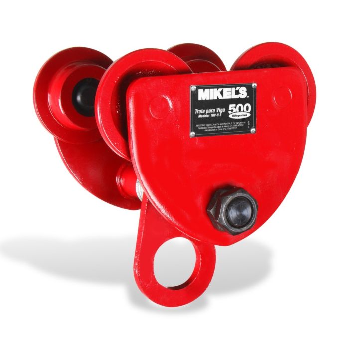 [TRV-0.5] Trole para viga, ancho ajustable (500 kgs)