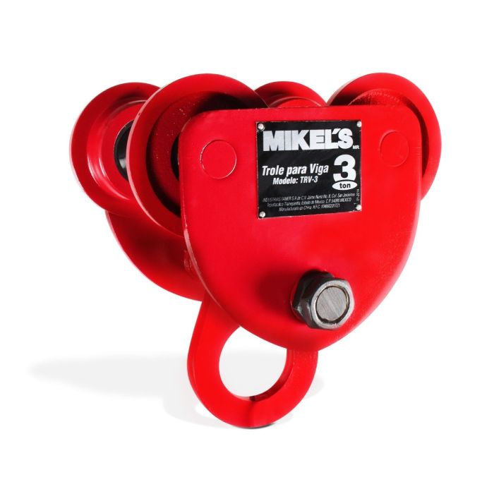 Trole para viga, ancho ajustable (3 ton)