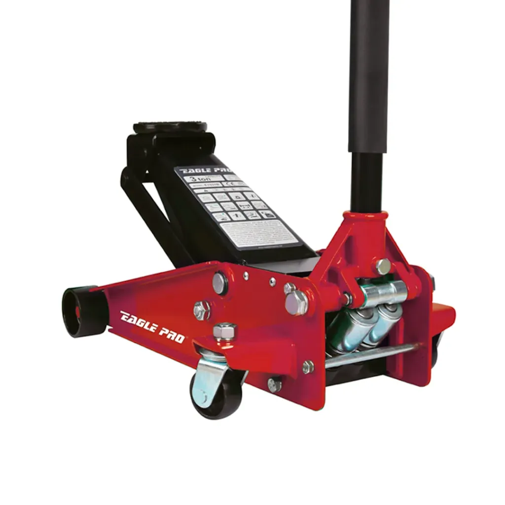 [E1531C.] GATO HIDRAULICO DE PATIN 3 TONELADAS , BOMBA DOBLE USO PROFESIONAL