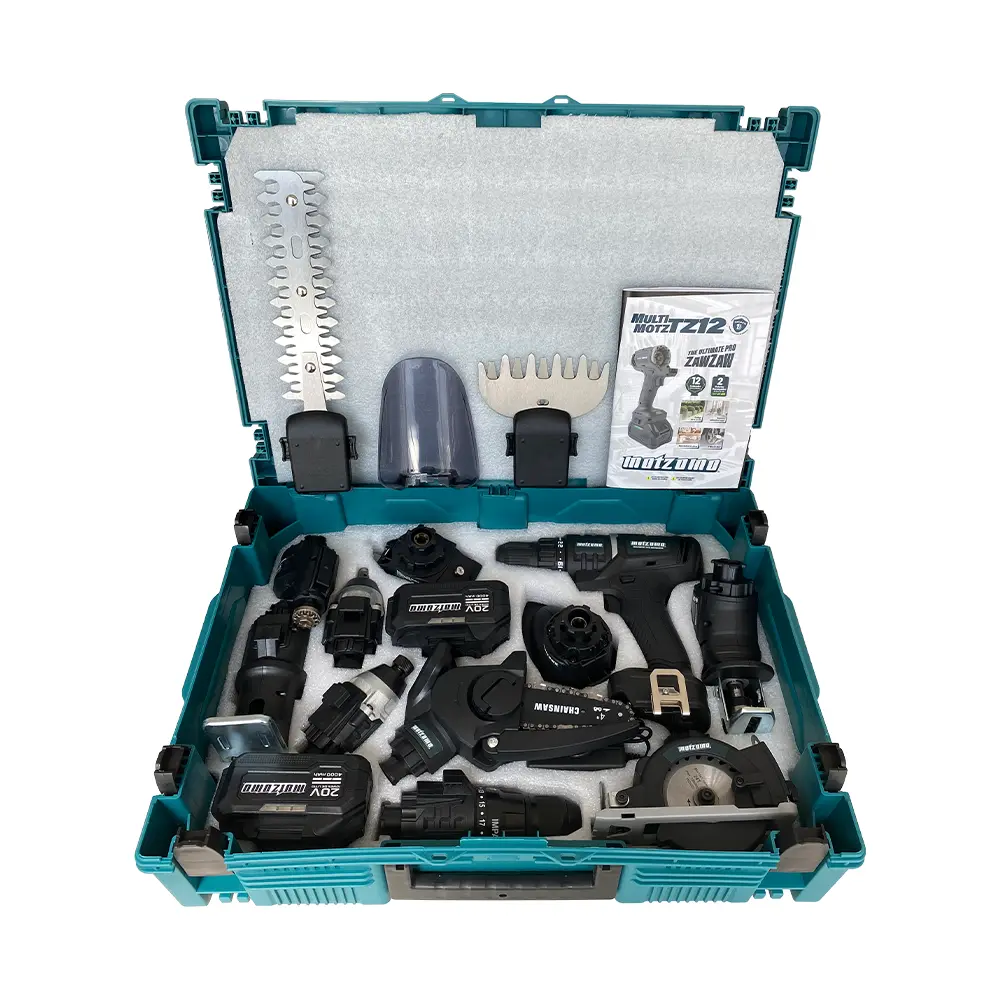 MULTIMOTZ TZ12 INALAMBRICO CON 12 CABEZALES Y 2 BATERIAS RECARGABLES