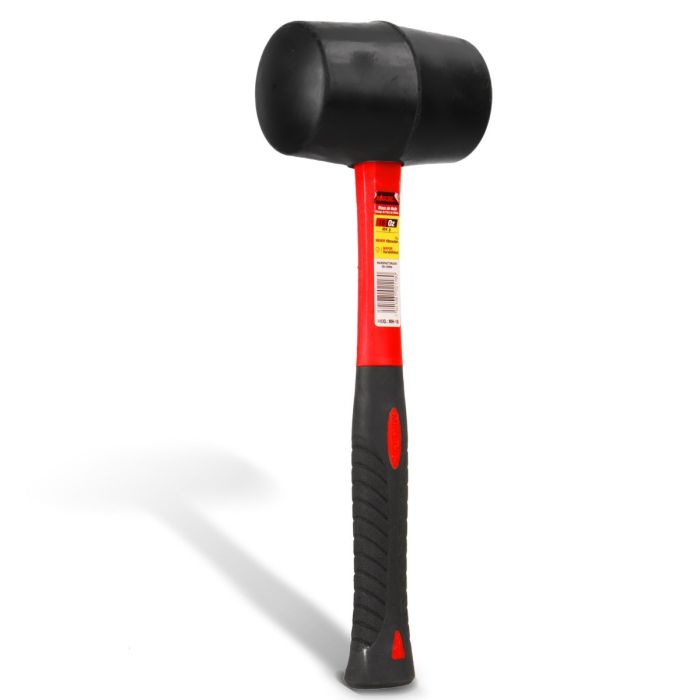 [MH-16] Mazo de hule, mango de fibra de vidrio (16 oz)
