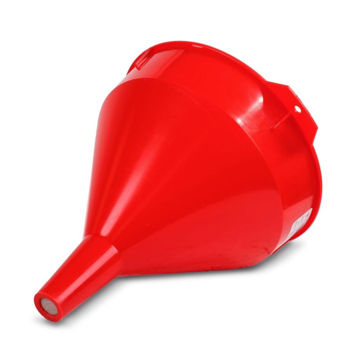 Embudo plástico con filtro (7”)