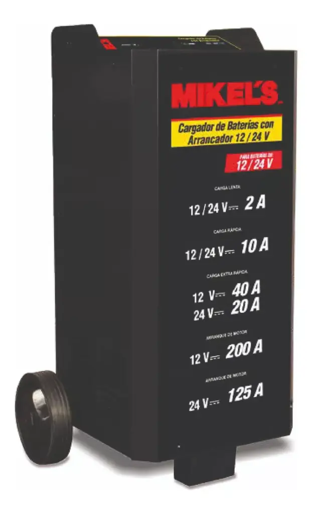 [CBAP-1224] CARGADOR PARA BATERÍAS 12/24 V CON ARRANCADOR