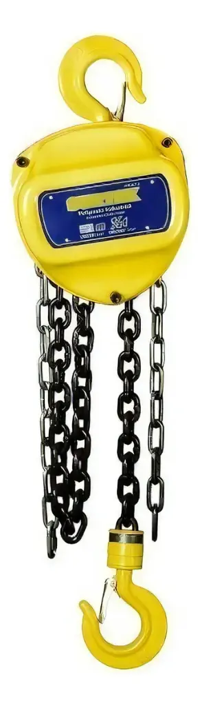 POLIPASTO CON CADENA DE 500 KG